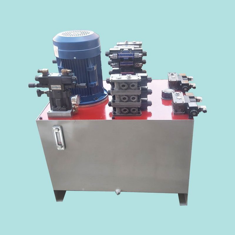 یونیت هواخنک ساخته شده از تعداد زیادی شیرهیدرولیک