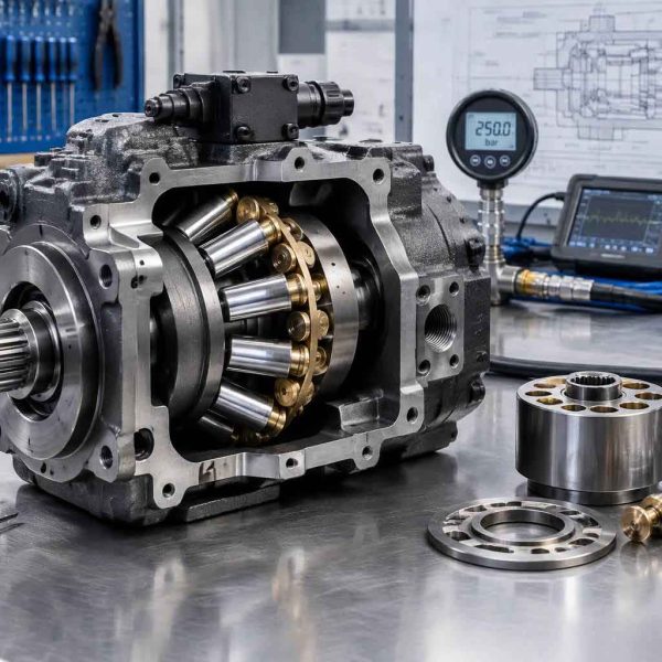 عیب یابی پمپ پیستونی توسط کارشناسان هیدرولیک بهفن